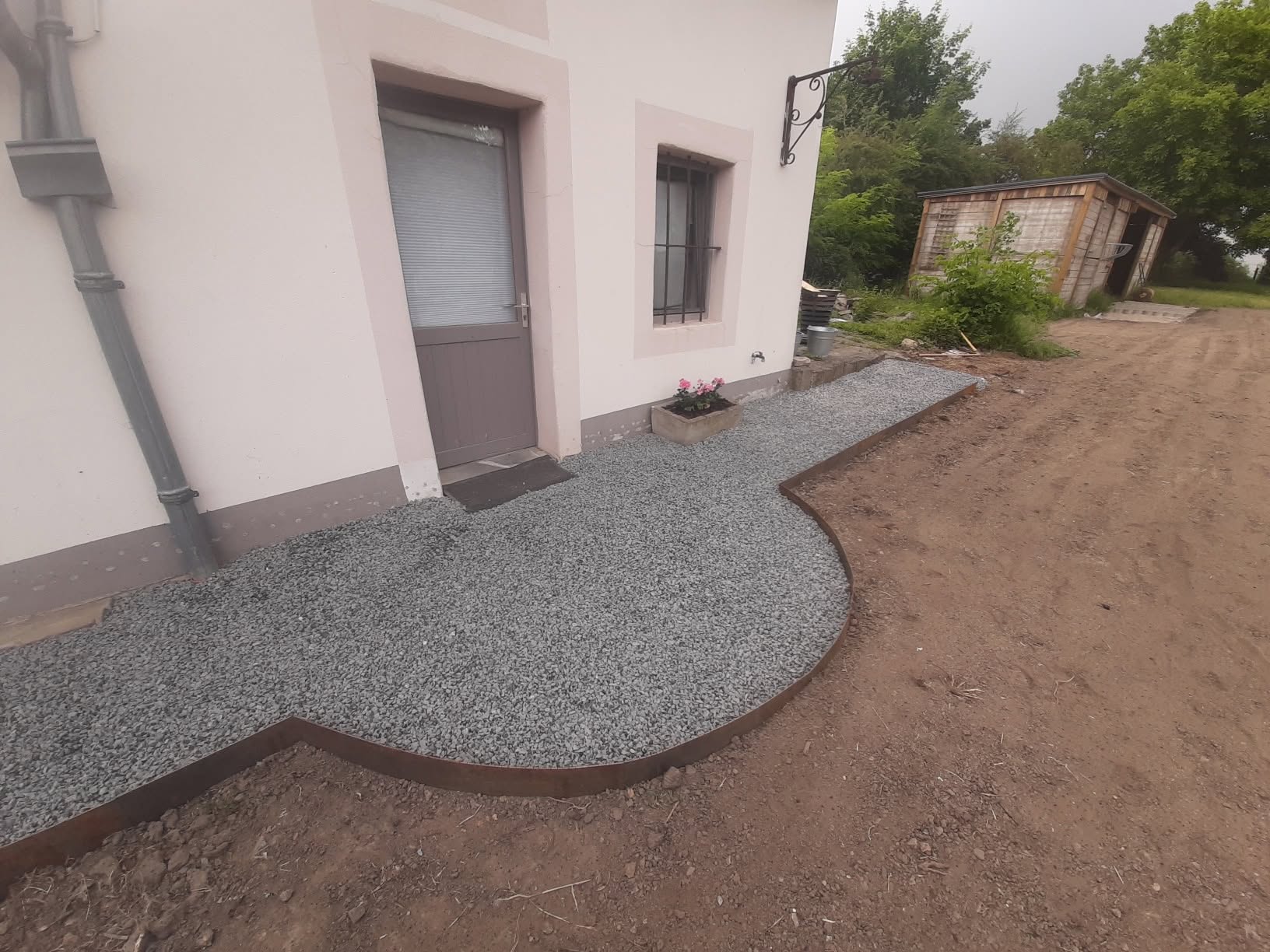 Bordures Corten