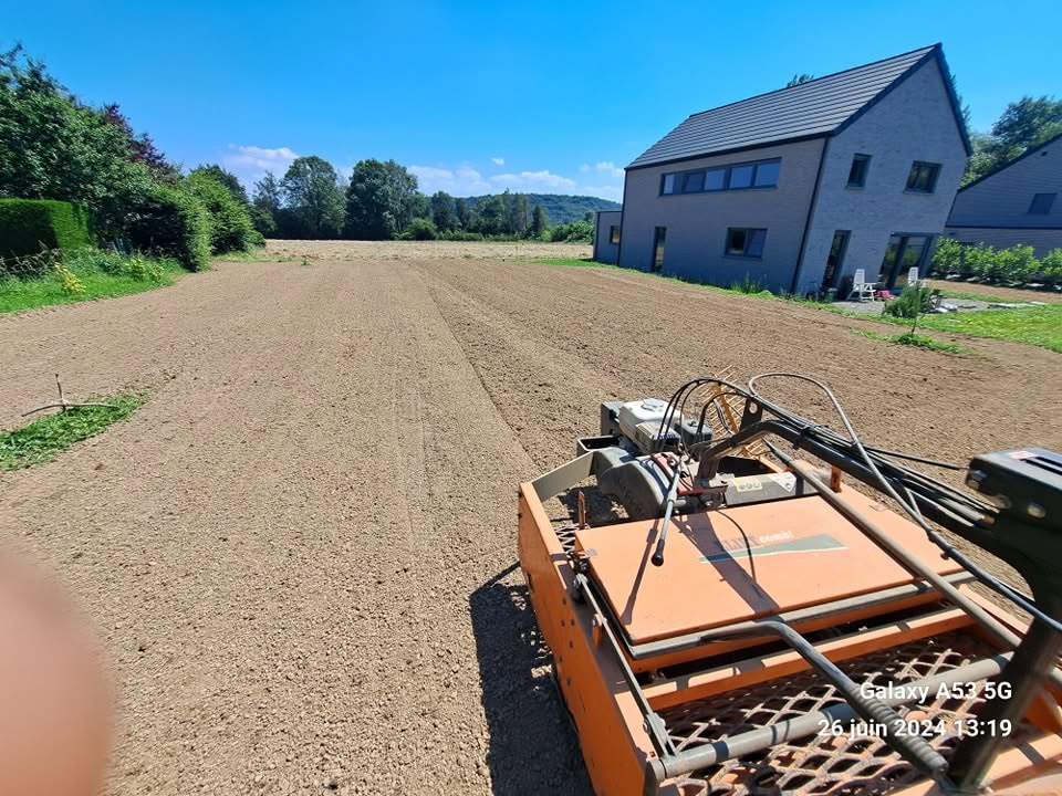 Semis de pelouse